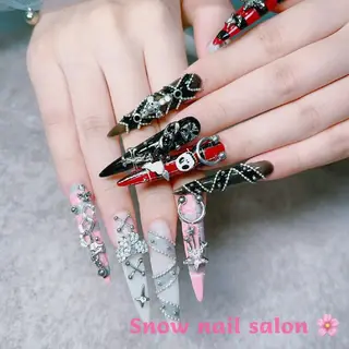 ネイル Snow nail  ❄️Salon 💕のネイルデザイン