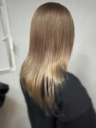 ロング カラー パーマ ヘアアレンジ メンズ キッズ パーマ、ブリーチ 👫🏼橋本貴志のヘアスタイル