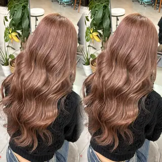 ロング chihiro🎀 pinkcolorのヘアスタイル