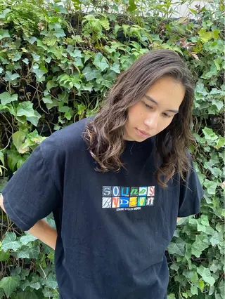 パーマ メンズ 銀座/韓国レイヤー/ 艶カラー🍓原田侑依のヘアスタイル