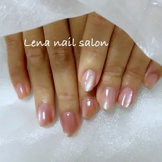 ネイル 自爪育成ネイルケア Lena  nailのネイルデザイン