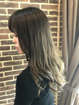 ロング カラー 高橋 隆一のヘアスタイル