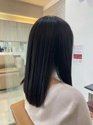 ロング 中野 健人のヘアスタイル
