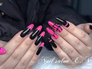 ネイル E.N🦋 長さ出し/持ち込みのネイルデザイン