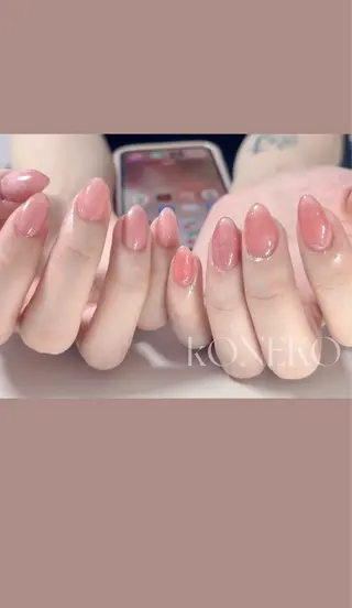 ネイル コネコネイルサロン モデル用のネイルデザイン