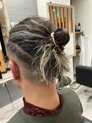 パーマ メンズ メンズ特化/パーマ/ フェードWATARUのヘアスタイル