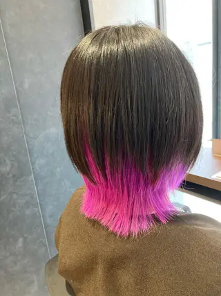 ショート カラー 宮下 弦也のヘアスタイル