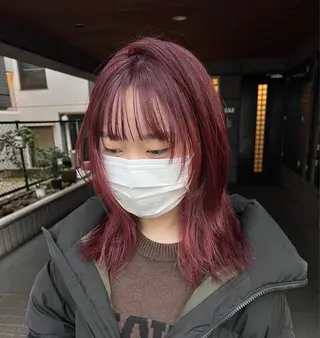 ミディアム カラー ally hairsalon所属・Emi .のヘアスタイル