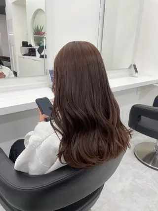 ロング カラー 🤍レイヤー/顔周り /hirari🤍のヘアスタイル