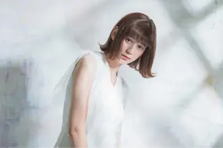 カラー ブリーチしない暖色 カラー🥀杉 優菜のヘアスタイル