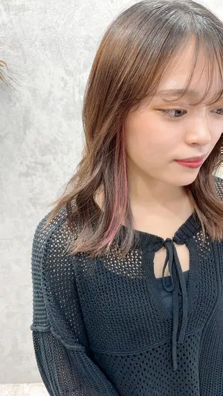 ミディアム ヘアアレンジ キッズ Takagi Nanamiのヘアスタイル
