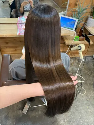 ロング カラー JuJu (orange)のマツエク・マツパデザイン