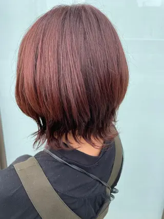ショート カラー 西 めぐみのヘアスタイル