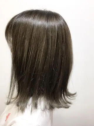 ミディアム カラー 海外風レイヤーカット 👑店長　平松　由のヘアスタイル