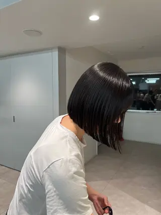 ショート films所属・AYA/films 韓国/レイヤー／ボブのヘアスタイル