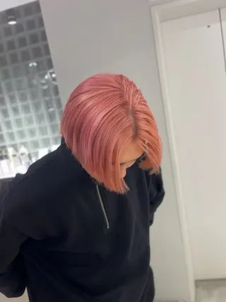 ショート LINDO TOKYO所属・ミルクティー /asumi♡のヘアスタイル