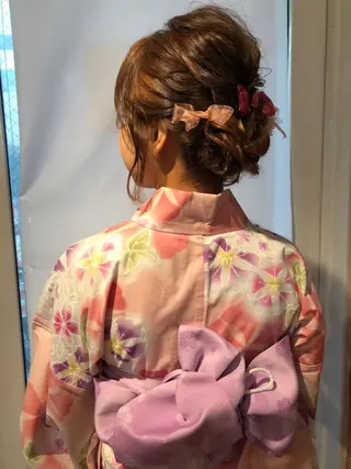 ヘアアレンジ 代表　土屋ヒロユキ ショートカットのヘアスタイル