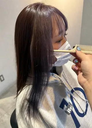 ロング カラー Harris 表参道・外苑前・青山 表参道本店所属・艶カラー/ハイトーン /アレンジ/meiのヘアスタイル
