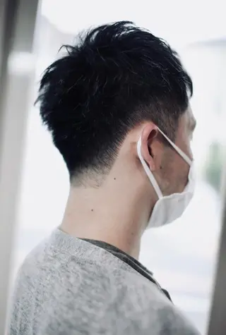 ショート メンズ 大西 カズマのヘアスタイル