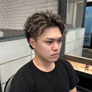 メンズ メンズ特化/パーマ/ メッシュ/竜成のヘアスタイル