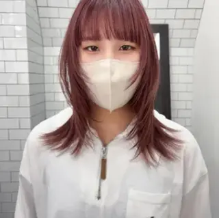 セミロング カラー legare メンズ カット　山本　真之介のヘアスタイル