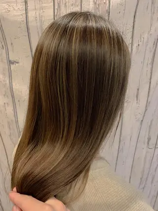 ロング カラー 松戸　kiju オーナースタイリストのヘアスタイル