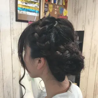 ヘアアレンジ 金崎 新吾のヘアスタイル