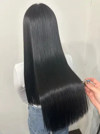 ロング カラー 名駅/艶カラー/原田 永遠のヘアスタイル