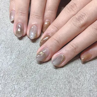 カラー ネイル Cozy_ ilumのネイルデザイン