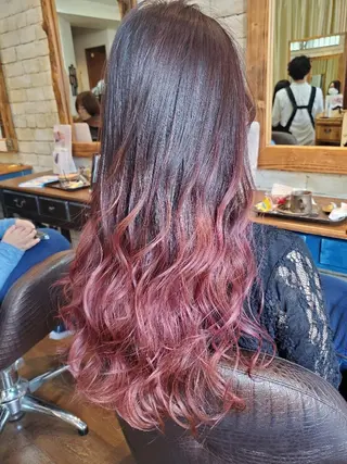 ロング カラー パーマ ヘアアレンジ ネイル マツエク・マツパ ◆ショート/ボブ/ 髪質改善◆松本尚弥のヘアスタイル