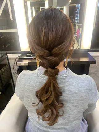 ロング ヘアアレンジ 石垣廣乃 /Hironoのヘアスタイル