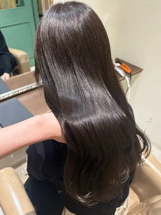 セミロング なぎさ 心斎橋美容室のヘアスタイル