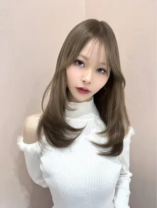 ロング カラー 韓国ヘア/髪質改善 TAKAHIROのヘアスタイル