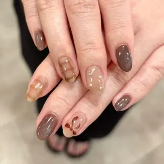 ネイル パラジェル認定サロン N°nail 立川のネイルデザイン