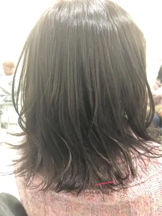 セミロング 仲村 貢のヘアスタイル