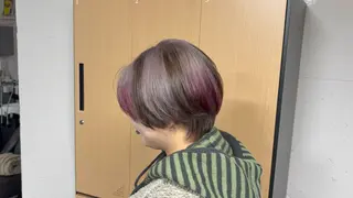 ショート tokute 中野真咲🐺のヘアスタイル