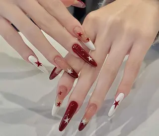 ネイル 🐳彩羽チップ 長さだし専門🐳のネイルデザイン