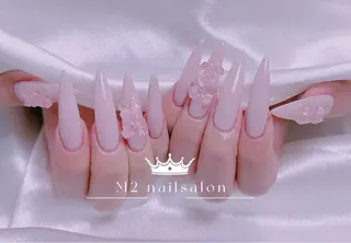 ネイル 長さだし専門店 M2　rikaのネイルデザイン