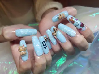 ネイル 💜bora .のネイルデザイン