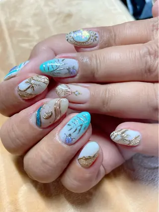 ネイル ﾈｲﾙｻﾛﾝ Bellefleurのネイルデザイン