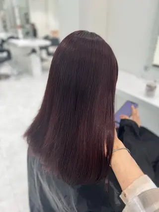 セミロング カラー 💎透明感カラー /kaito💎のヘアスタイル