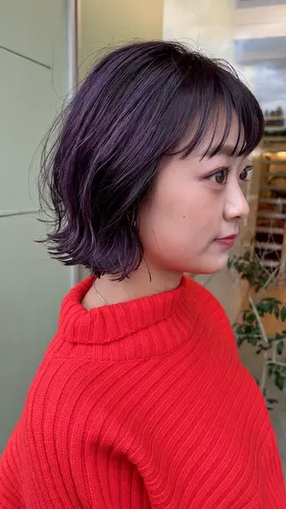 ショート カラー 武田 久司のヘアスタイル