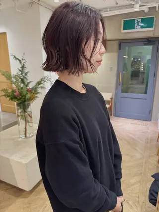 ミディアム LOREN AO所属・名古屋透明感カラー /LOREN RIOのヘアスタイル