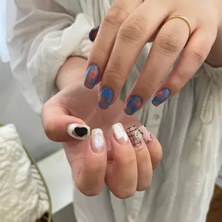 ネイル kiii.__ ✴︎*のネイルデザイン