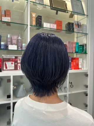 ショート カラー 特殊カラー/ブリーチ 道満ゆいなのヘアスタイル