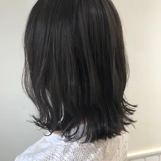 ミディアム カラー マツエク・マツパ 横浜Bob美容師🤎 ERINAのヘアスタイル