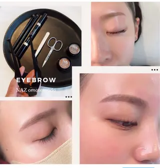 アイブロウ NAZ eyelash&eyebrow by medical salon所属・NAZ 表参道 Tomokoのマツエク・マツパデザイン