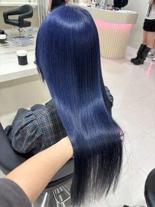 セミロング カラー ヘアアレンジ 💟RINNA 艶カラー💟のヘアスタイル