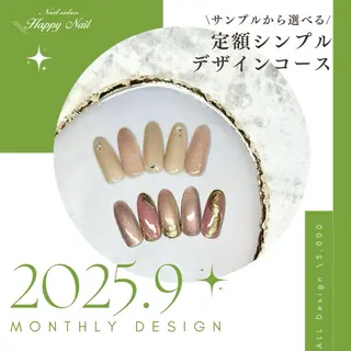 ショート Happy Nailのネイルデザイン