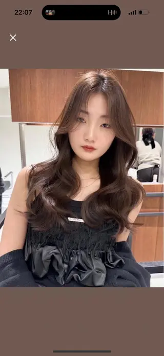 ロング 🎀 うる艶透明感 カラー / 錦糸町のヘアスタイル